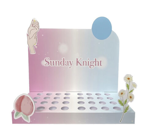 Custom acrylic shopping mall lipgloss display props