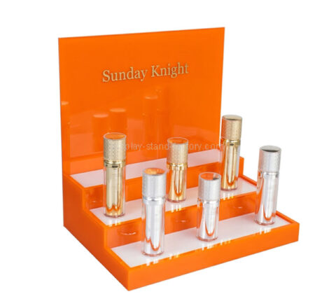 Custom acrylic 3 tiers lipgloss display props