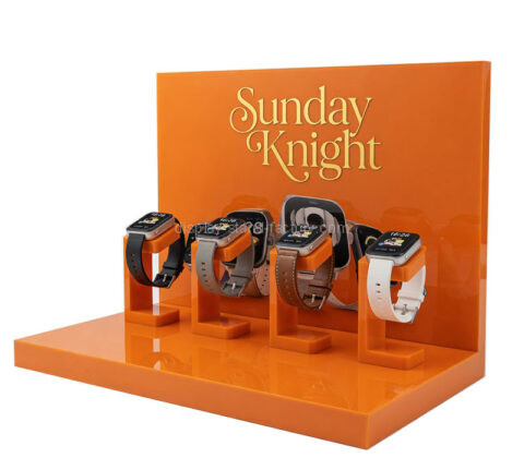Custom acrylic retail smart watch display prop
