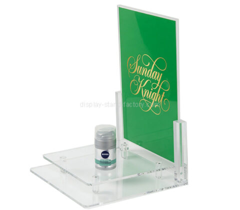 Custom acrylic skincare beauty display stands