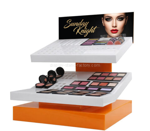 Custom acrylic blush beauty display props