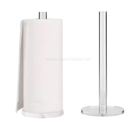 Custom acrylic kitchen paper towel roll holder