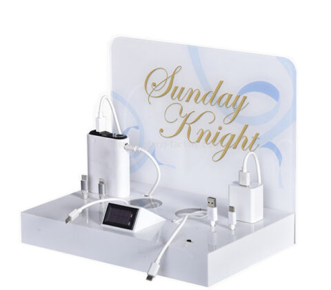 Custom acrylic electronic products display holder stand