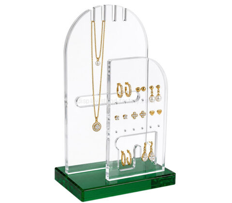 Custom acrylic countertop jewelry display stands