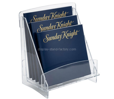 Custom acrylic magazine catalog holder