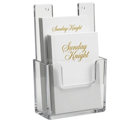 Custom acrylic brochure catalog holder