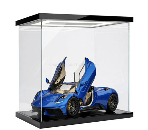 Custom acrylic model car illuminated showcase