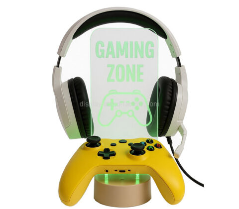 Custom acrylic headset & controller LED display stand