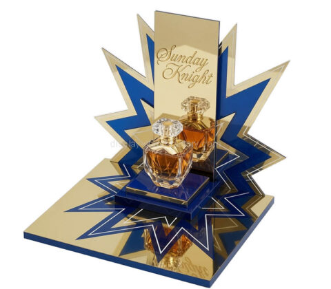 Custom acrylic perfume beauty display stand