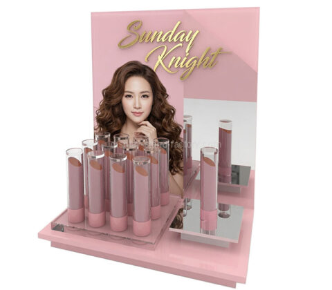 Custom acrylic high-end lipgloss display stand
