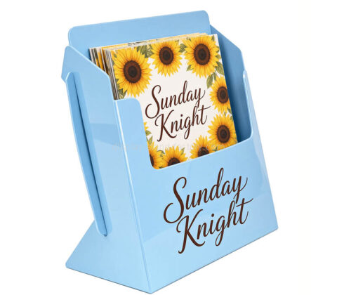 Custom acrylic leaflets stand holder
