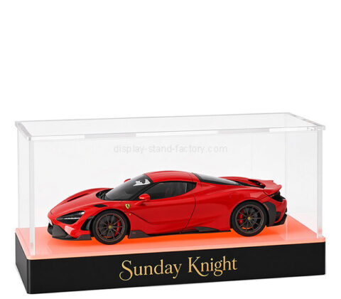 Custom acrylic model car LED display box