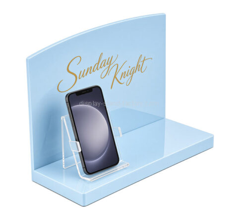 Custom acrylic retail phone display riser stand