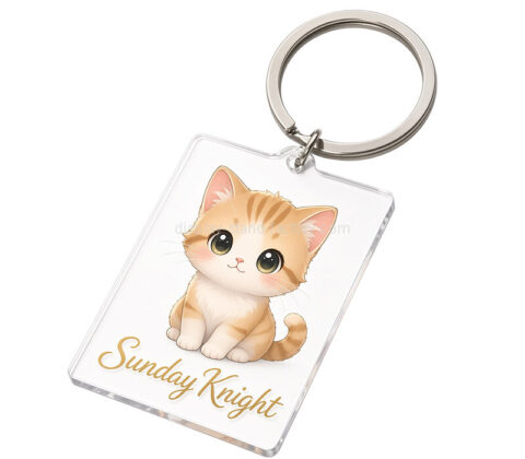 Custom acrylic keychain