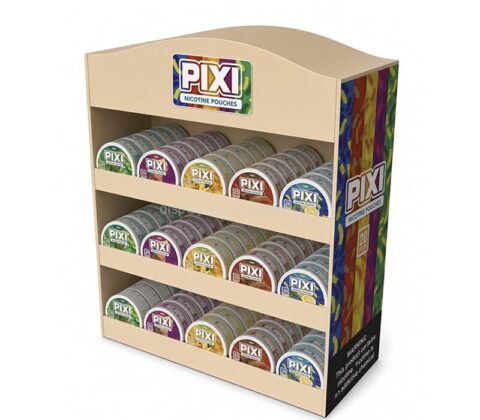 맞춤형 PIXI 니코틴 파우치 전시