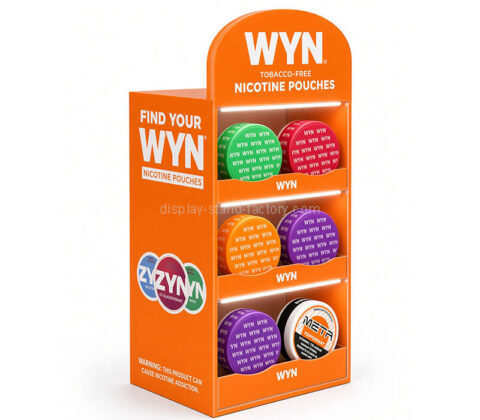 Custom WYN nicotine illuminated display